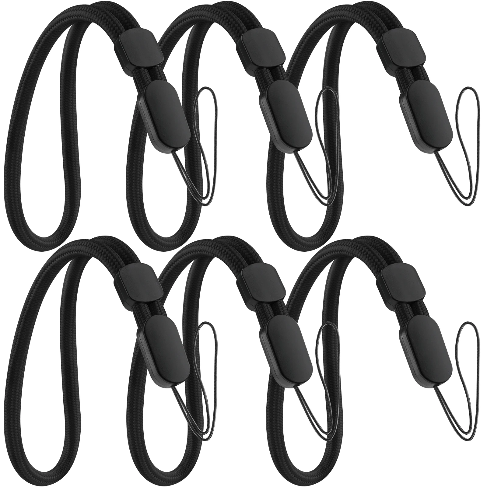 Nylon Wrist Strap Lanyard Set