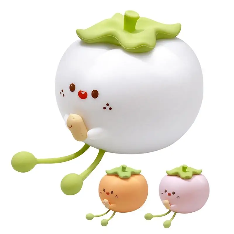 

Squishy Night светильник Милая силиконовая Ночная лампа-перманент светильник 3 уровня регулировки яркости многоцветная сенсорная перезаряжаемая Ночная лампа для