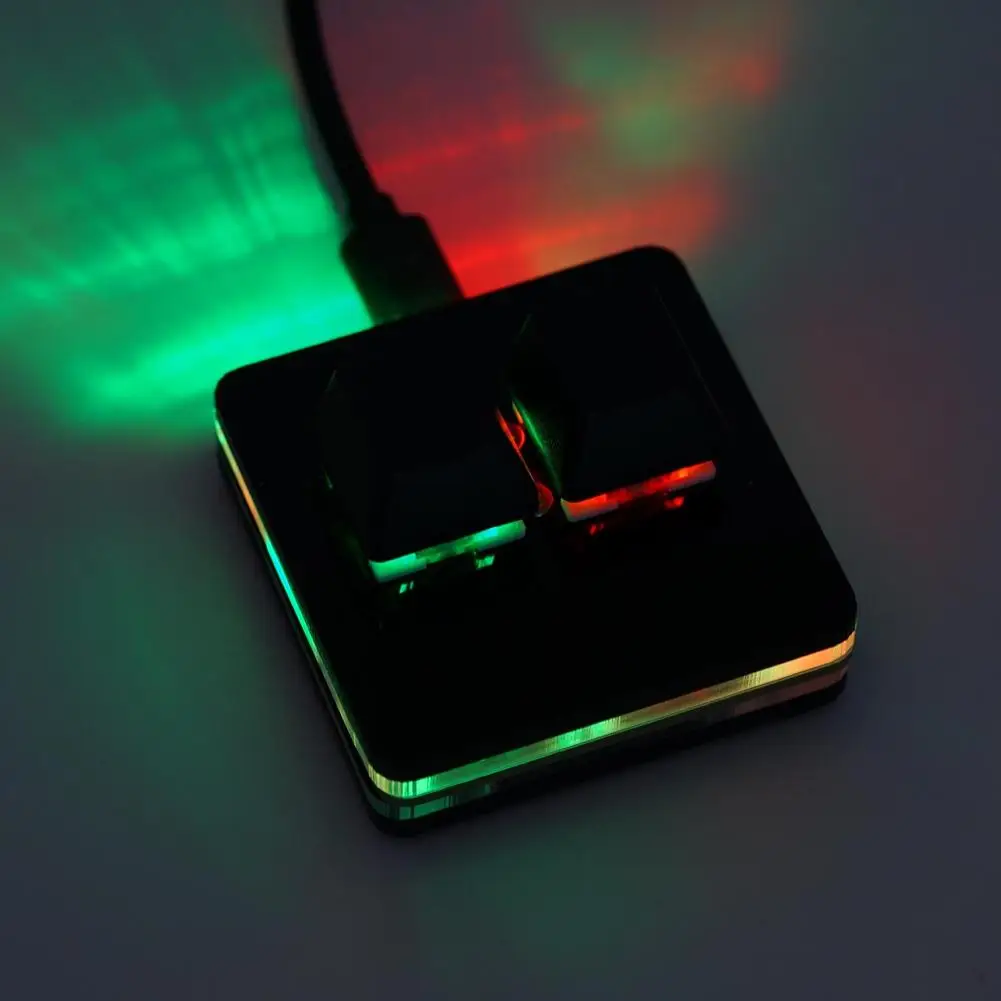 Mini Custom Gaming Keyboard RGB For Linux MacOS Android Raspberry Pi