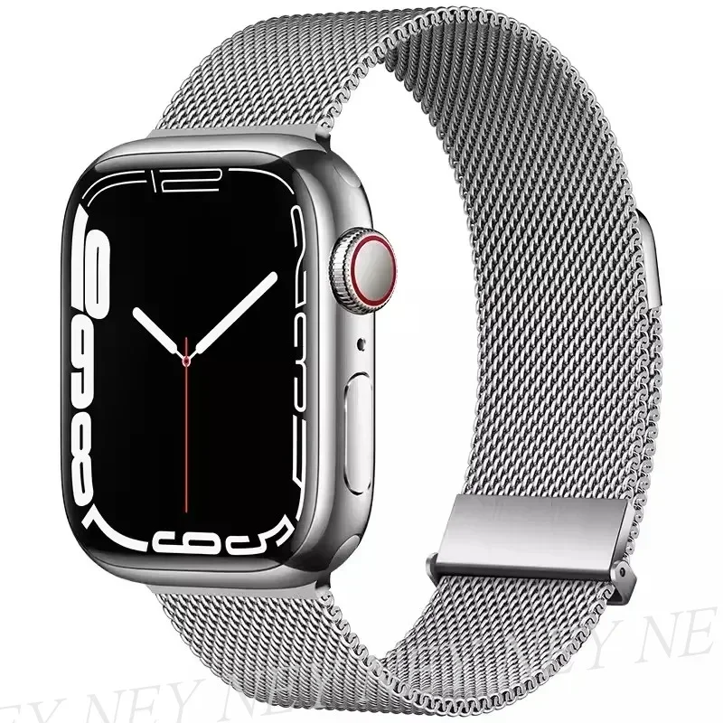 Elegant Milanese Loop Metal Watch Band Strap