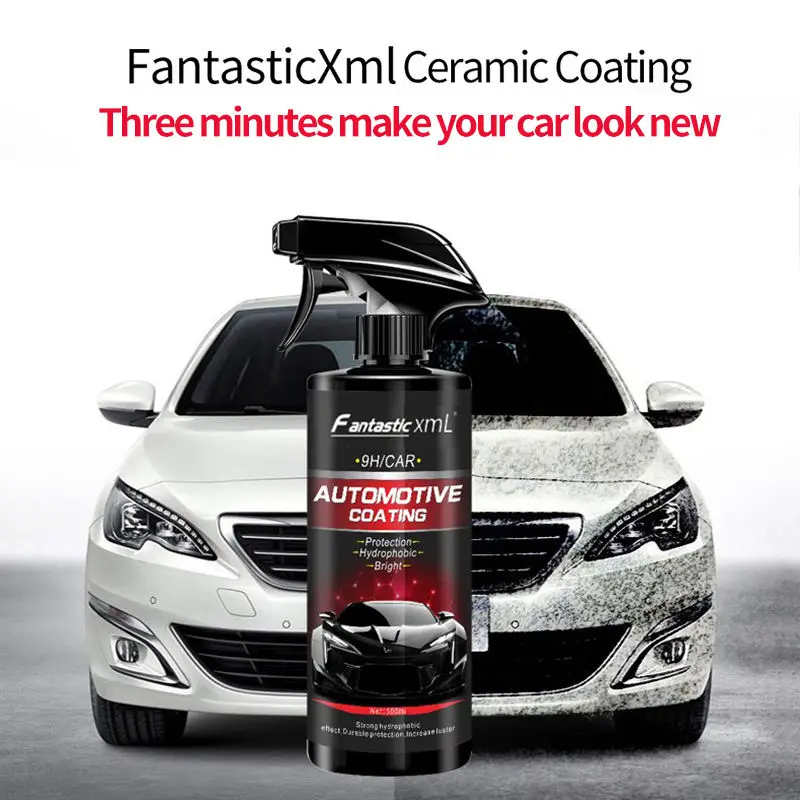 

Fantastic xmL 500ML Car Cleaning Liquid Spray 9H Hardness Ceramic Coating Cars Care Product Auto Polish Paint Protection