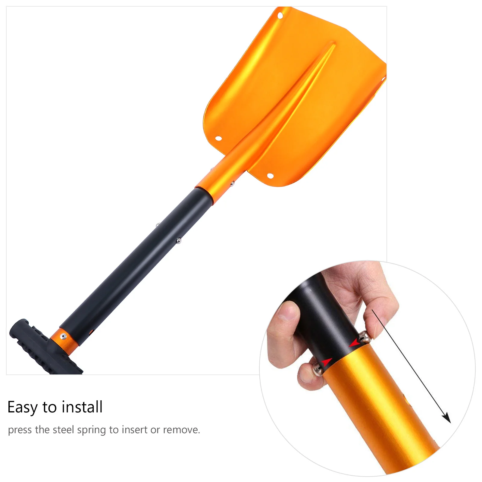 Folding Winter Snow for Car Ice Scraper Frost Removal Outdoor Tool Automotive