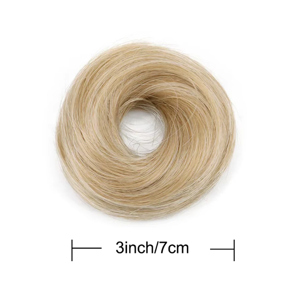 여성용 합성 우아한 잔머리, 탄력 있는 고무줄, 귀여운 헤어 액세서리, 헤어 익스텐션