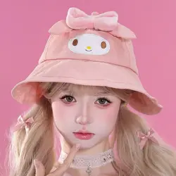 Cute Cinnamoroll 3D Cartoon Sun Hat with UV Protection (My Melody)
