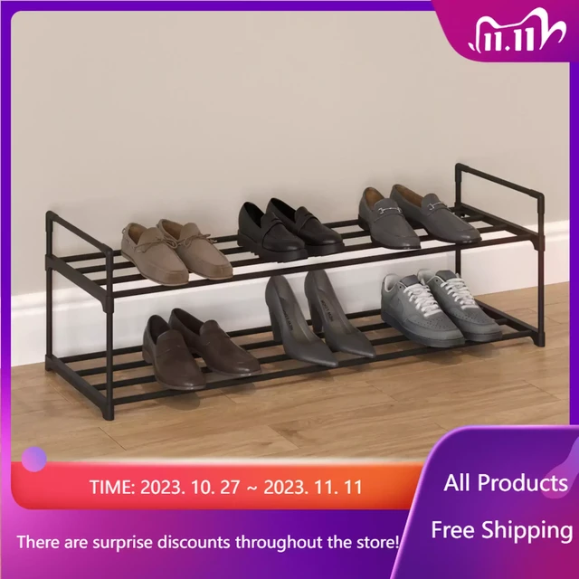 Organize It All 3-Tier Shoe Rack Entryway Bedroom - AliExpress