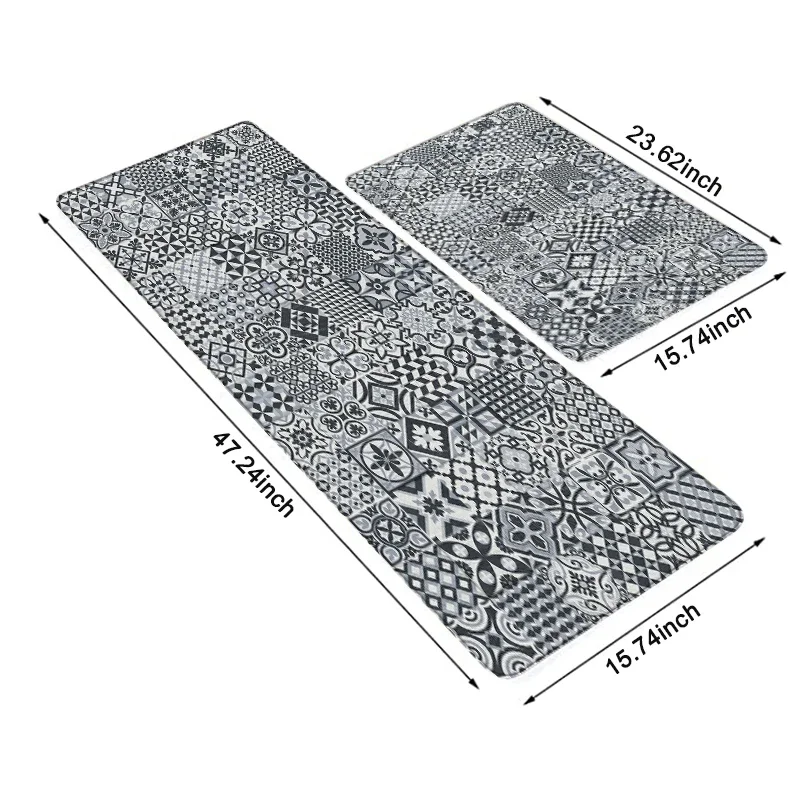 3d Floor Anti-slip Kitchen Mat Morocco Pattern Modern Home Entrance Doormat Living Room Decoration Floor Carpet Balcony Bathroom floor mat non slip mat