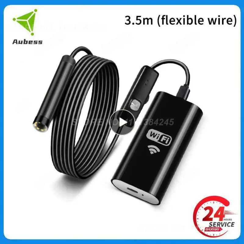 

1PCS WiFi Endoscope Camera Mini Waterproof Inspection Snake Camera Borescope USB for Cars Wireless for & Android