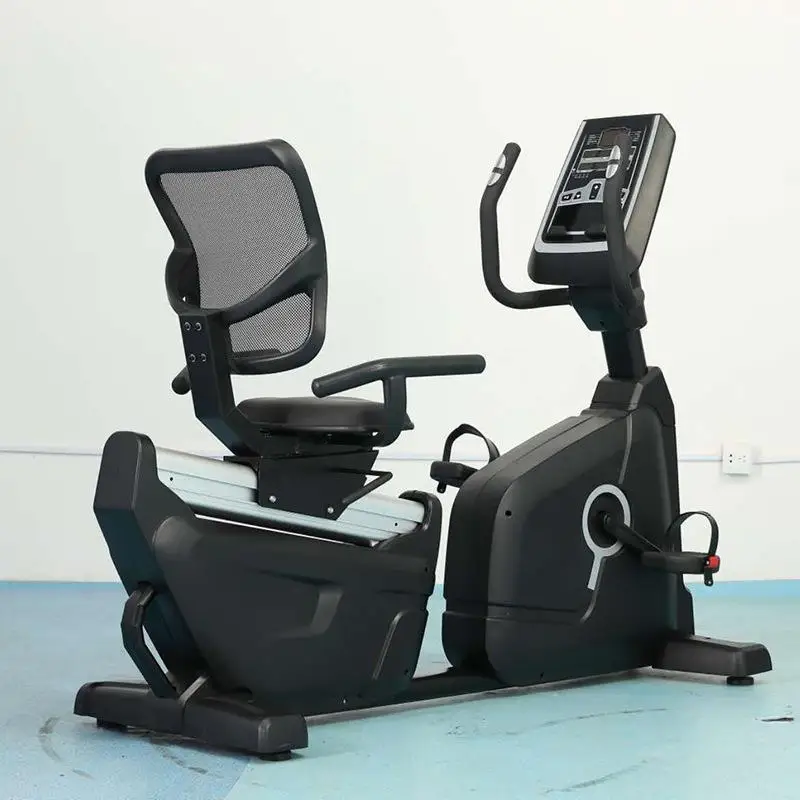 상업용 체육관용 공장 제작 카디오 장비 자기 저항 스틸 리컴번트 바이크 80KG