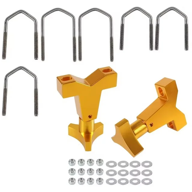 High-Lift-Jack Halterung Für Rohre 1–2,5 Zoll – Robuste Metall-Klemme Für SUV, Dachträger & Überrollkäfig, Schwarz