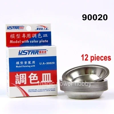 Model Color Palette Painting Plate for Model kit Builing Hobby Coloring weathering Tools U-STAR 90020 90119