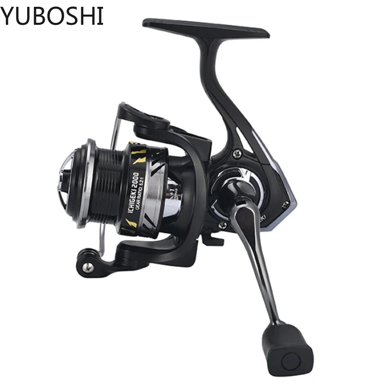 

YUBOSHI New 13+1BB Left/Right Interchangeable Fishing Reel 1000 2000 3000 Series High Smooth Spinning Wheel
