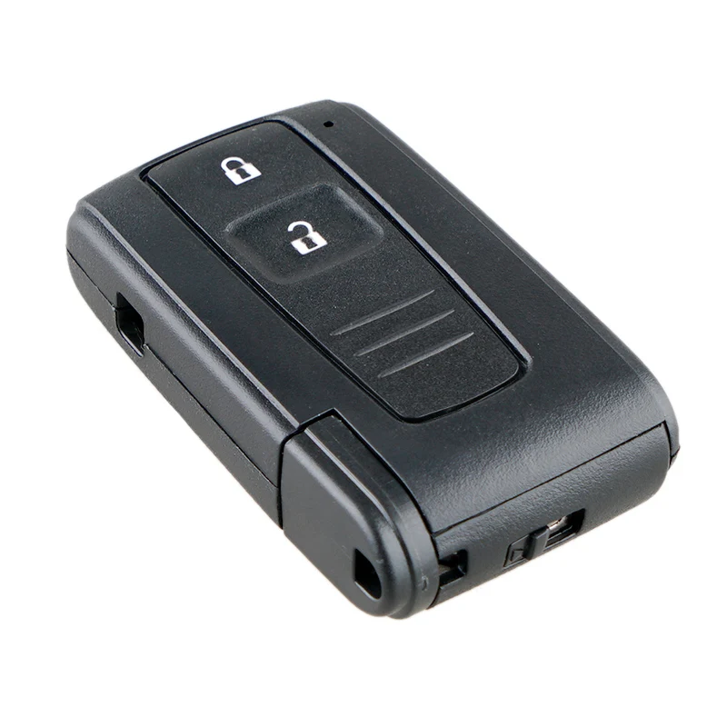 Key Case Fob Cover Key Cover Folding Car Key Shell Car Key Shell Key Fob Replacement 2 Buttons Car Key Case Fit for Toyota Prius Corolla-Verso