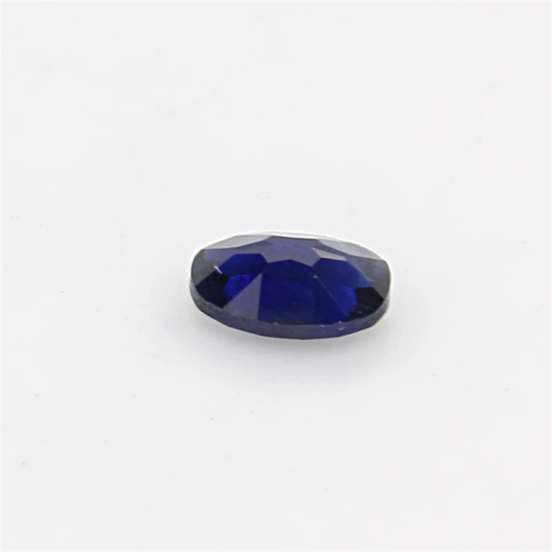 

Hot Summer Jewelry Wholesale Price Natural Loose Gemstones Fashion Luxury Rings Necklace Making Stones Oval Cut Blue Sapphire