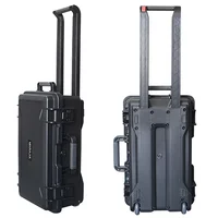Rigid Plastics Tool Case Professional Photographic Equipment Safety Protection Tool Case Draw-bar Box Camera Lens Storage Case 1