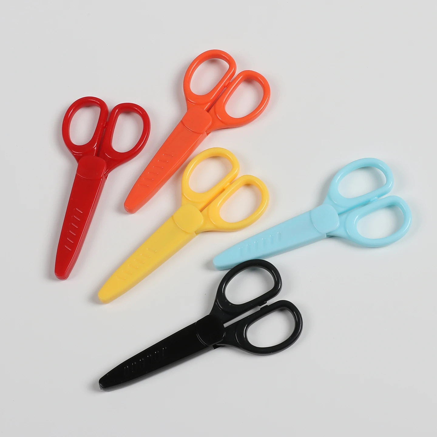 Handmade Art Craft Scissors Cutting Tools Straight Head Small Scissors For Cutting Paper Shapes Straight Lines Curved Lines Offi - 4