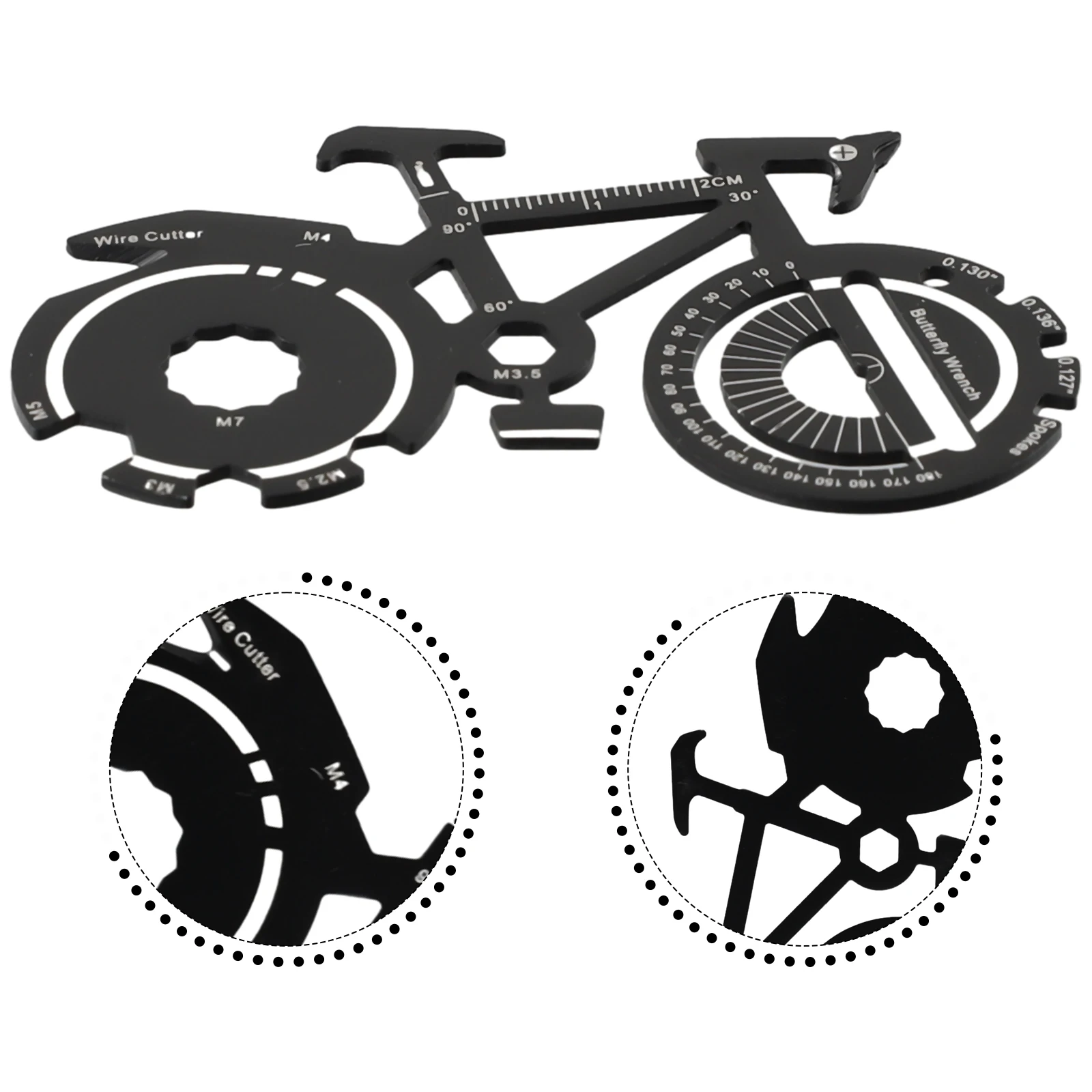 

For Hiker Tool Card Tool Card High Quality Multifunctional Outdoor Sport Stainless Steel Tool Card Multifunctional Tool Card