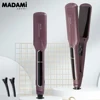 Professional Hair Straightener Curler Wide Plate Ceramic Hair Flat Irons Keratin Treatment 230℃ MCH Fast Heating Salon Styler 1