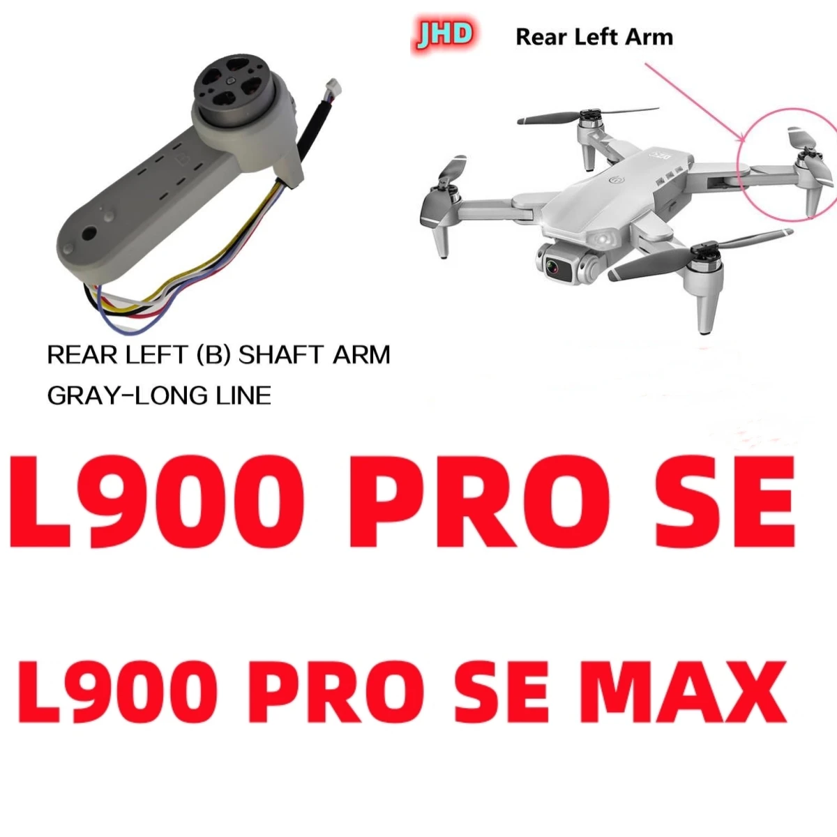 JHD Original L900 Se Max Drone Arms for L900 PRO SE/ MAX Drone Spare Parts Arms