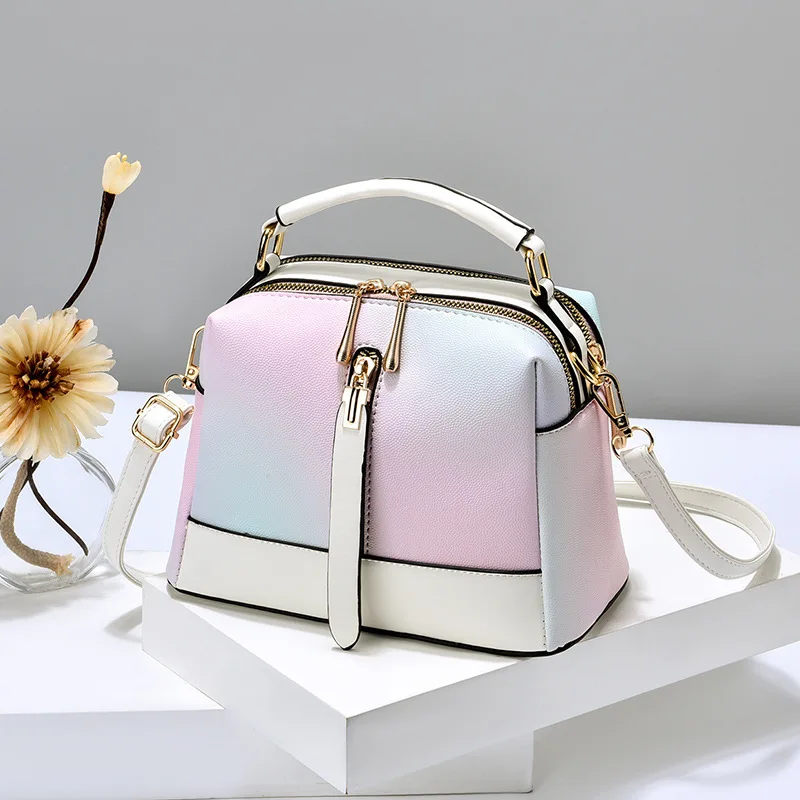 Women's Bags 2022 New Shoulder Bags Gradient Women's Bags Trendy Fashion Messenger Bags Candy Handbags Messenger Bags