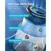 Air Purifiers for Home Large Room Pets Up to 1300 Sq Ft, MOOKA H13 True HEPA Air Purifier Cleaner with 360° Air Inlet, Fragrance 4