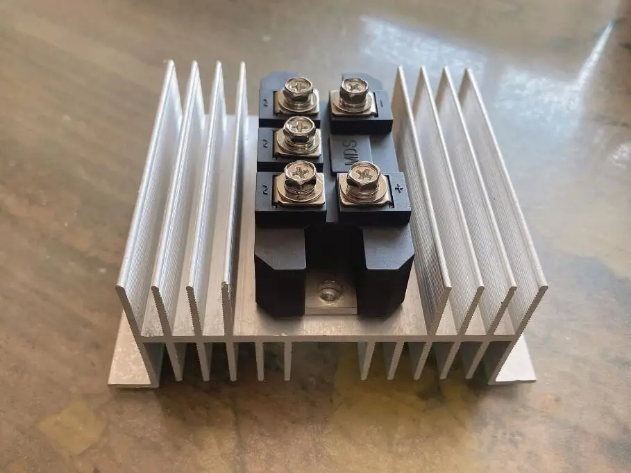 Ponte Raddrizzatore Hilitand 200A 1600V | Modulo Monofase Alta Potenza 4 Terminali | Passivazione Vetro