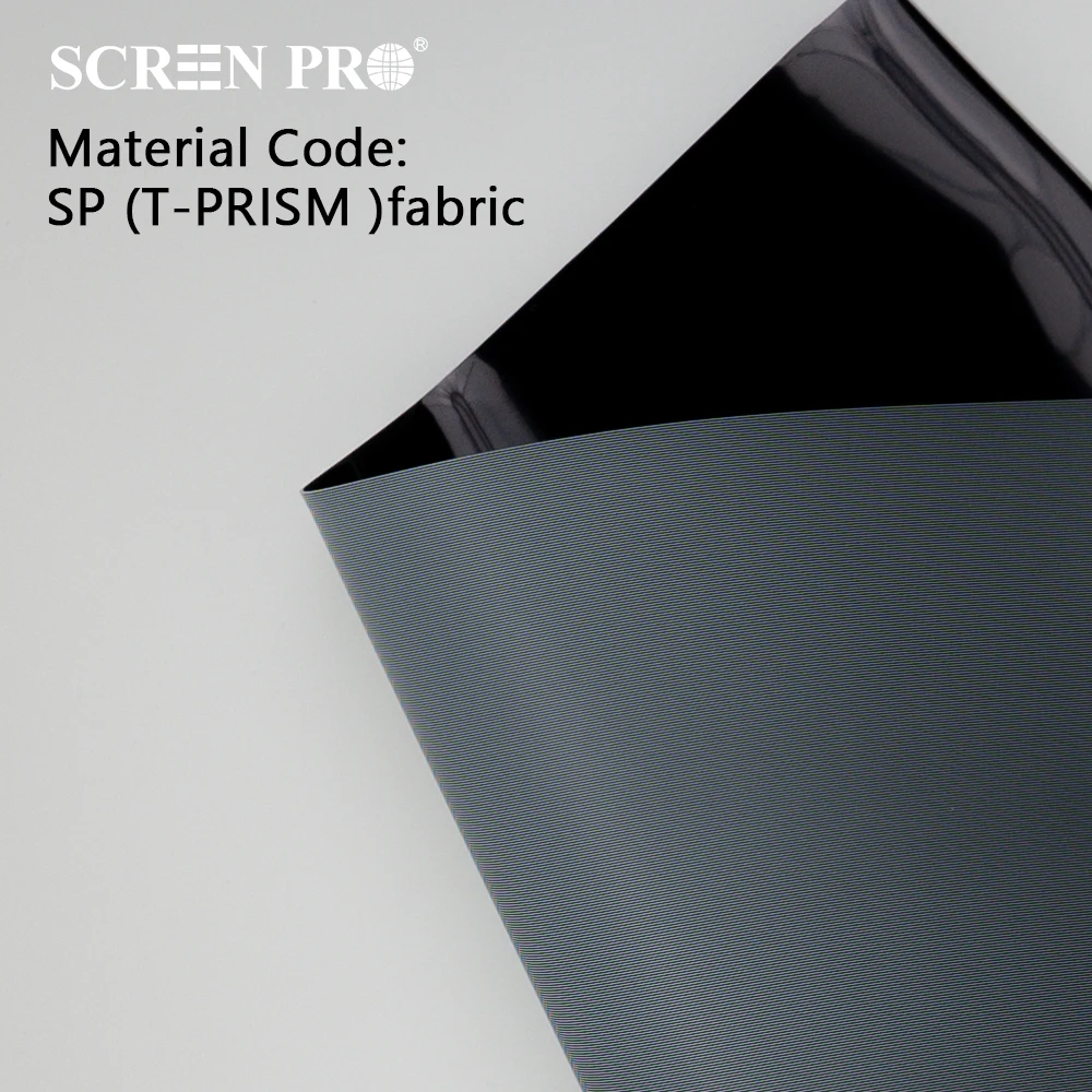 SCREENPRO100150inchProjectionScreenReflectiveFabricWithout