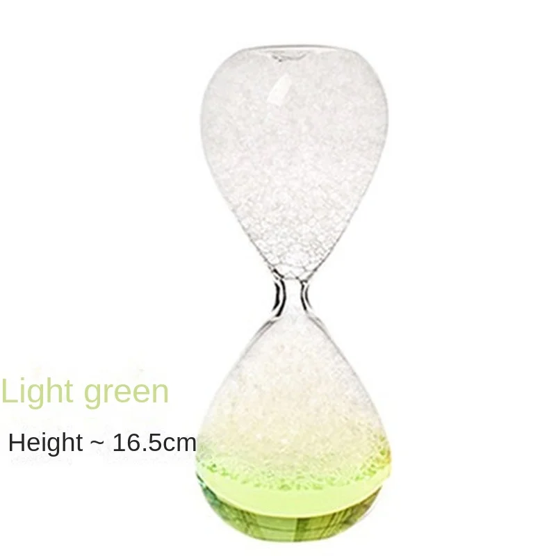 Creative New Product Bubble Hourglass Not Timer Home Decoration Desk Decoration Bubble Water Liquid Drift Bottle Glass Fun Gift