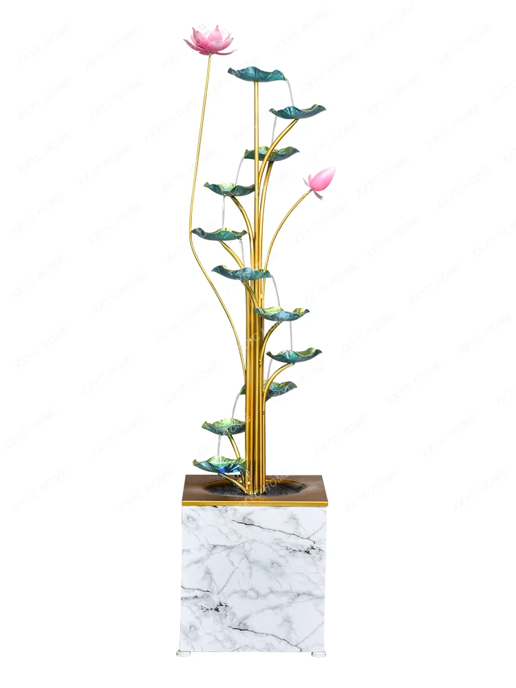 

Flowing Water Ornaments Living Room Entrance Elegant Decoration Lucky Circulation Water Floor Ornaments