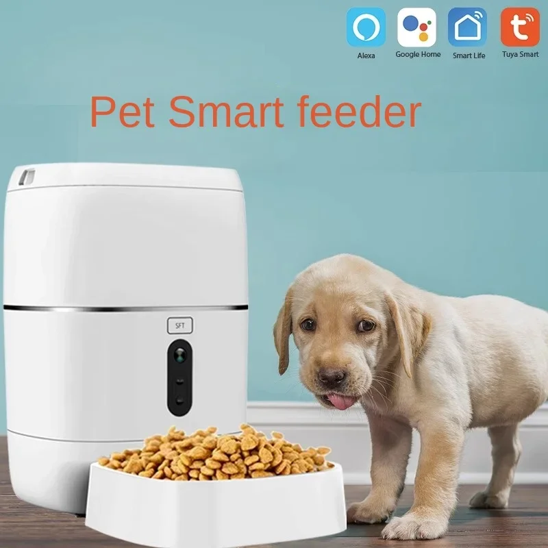

6L Smart App Pet Automatic Feeder Cat And Dog Intelligent Self-Service Cat Food Regularly And Quantitatively Feed Water