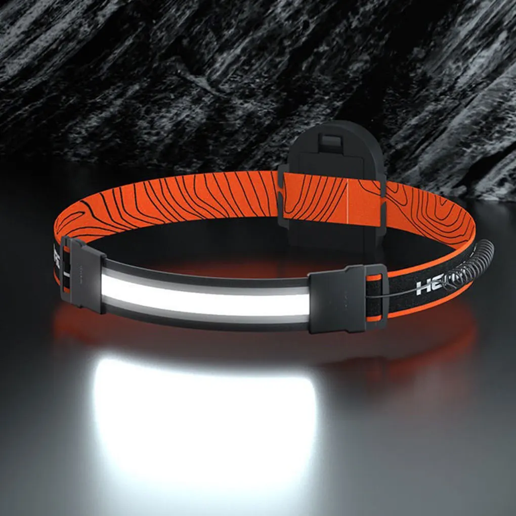 

Portable USB Charging Headlight Headlamp 240lm Rechargeable Head Torch