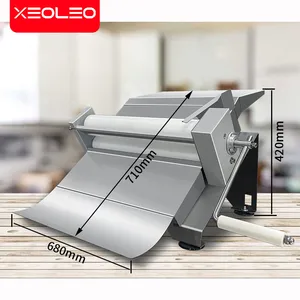 XEOLEO Manual noodle press thickened stainless small noodle press manual noodle rolling machine pizza machine Wonton machine