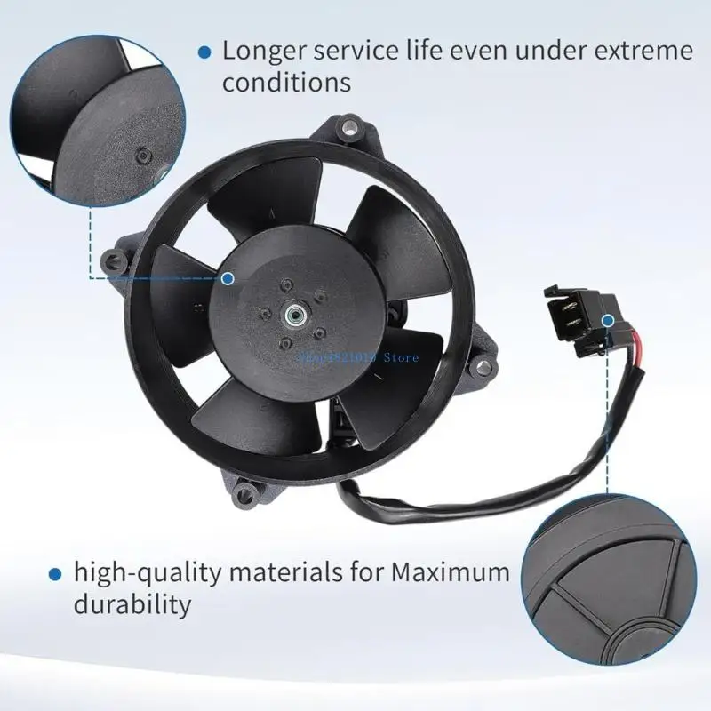 T3LF Auto Repair Accessoire 12V 147cfm Puller Low Profile Lüfter für VA32-A101-62A – Detail 8