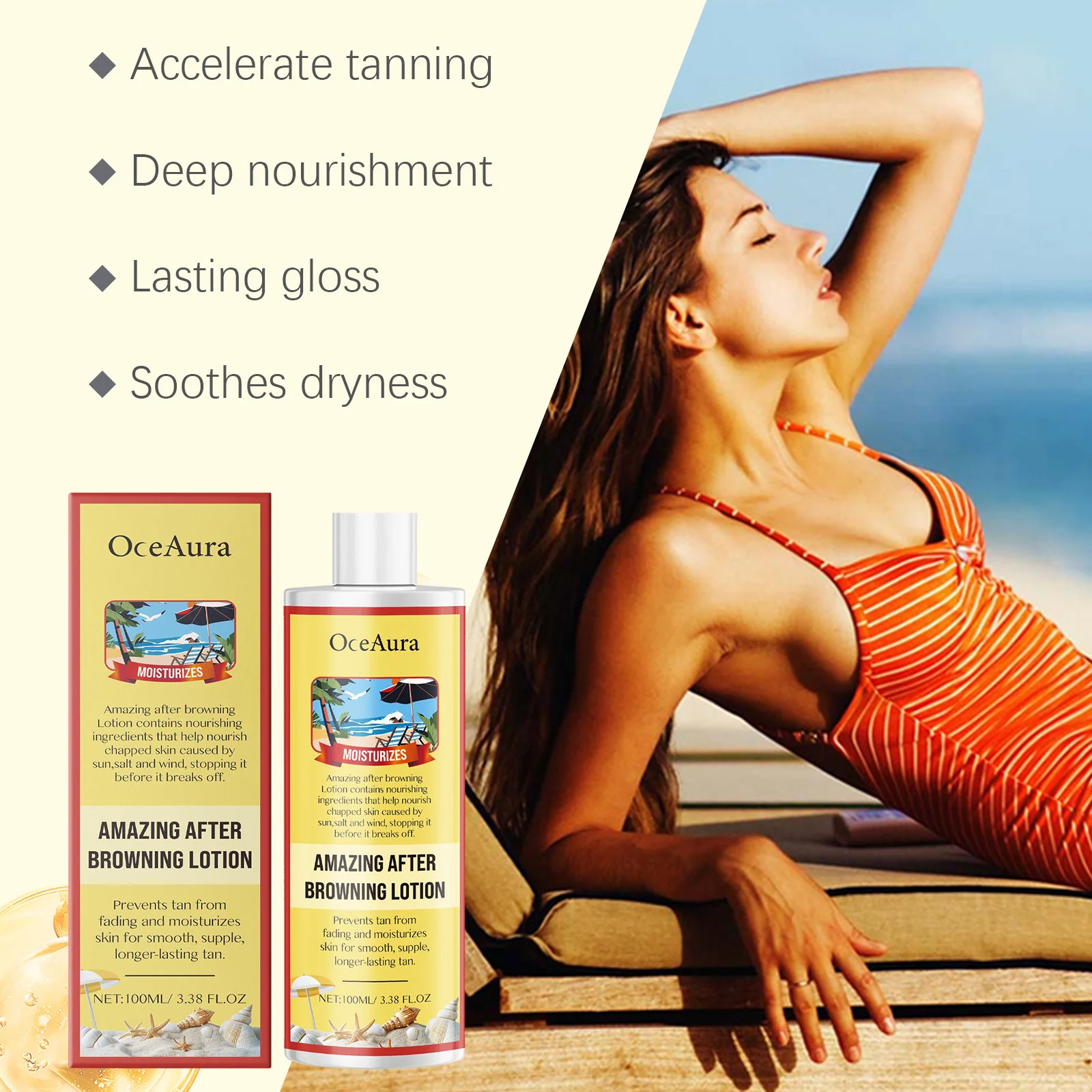 Summer Tanning Lotion For Face Body Sunless Self Tanner Natural Glow Bronzer Enhancer Body Moisturizer Lasting Fake Tan Lotion