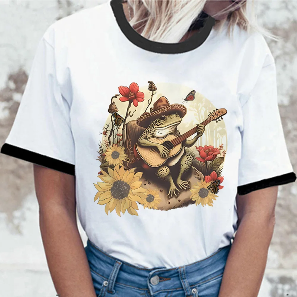 

Женские футболки Goblincore в стиле Харадзюку, футболки с графическим принтом манга, одежда с японским аниме