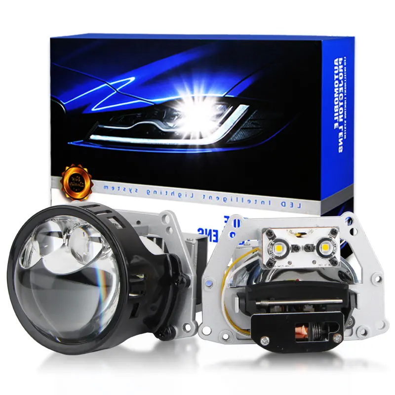 

Suitable for BMW Motorcycle lighting Accessories Auto lighting systems bi led projector lens 3.0 inch H4 laser headlight lens