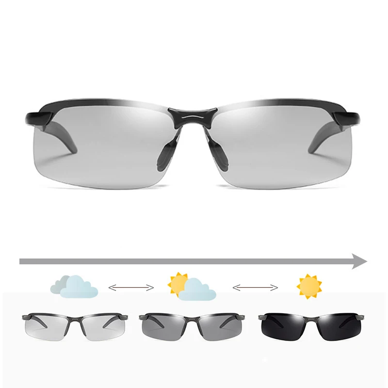Color Changing Lens Cycling Glasses Photochromic Polarized Sports MTB Bike Sunglasses Riding Fishing Bicycle Eyewear AC0256 (4)