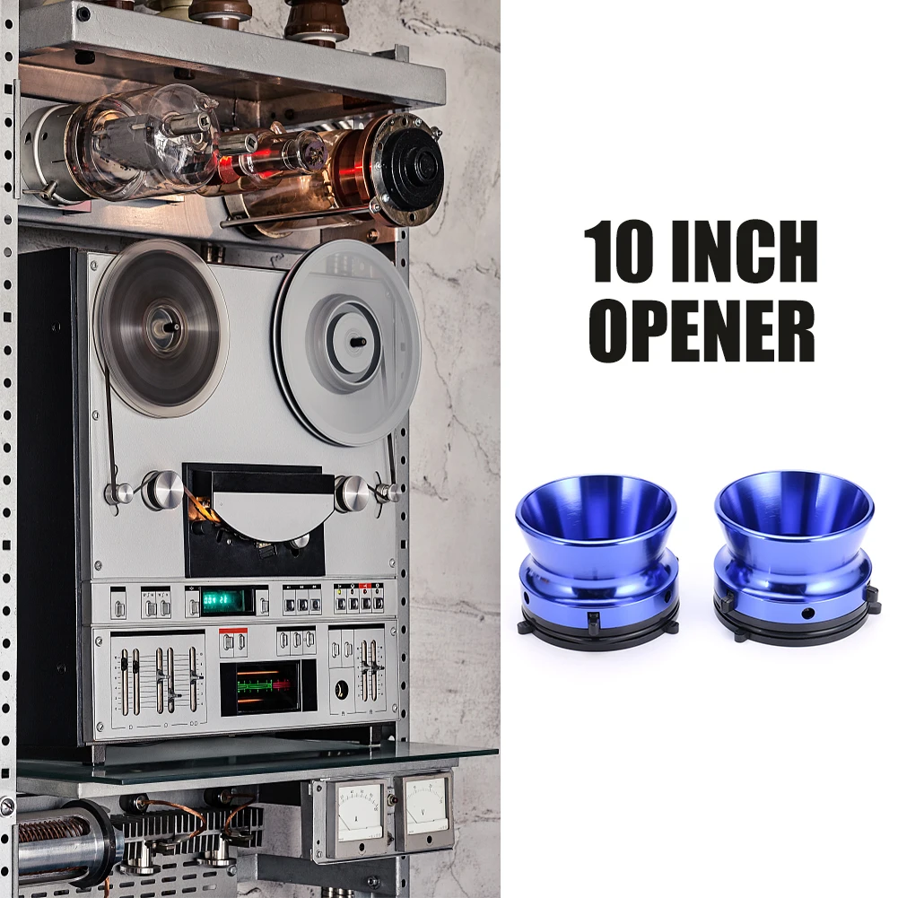 1 pair 10 inch opener for Studer ReVox 10 inch opener Universal loading  device upper belt device aluminum cup for Studer ReVox