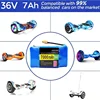 Genuine 7000Ah Battery Packs Rechargeable Lithium Ion 36V Battery for Electric Self Balancing Scooter HoverBoard Unicycle 10s2p 6