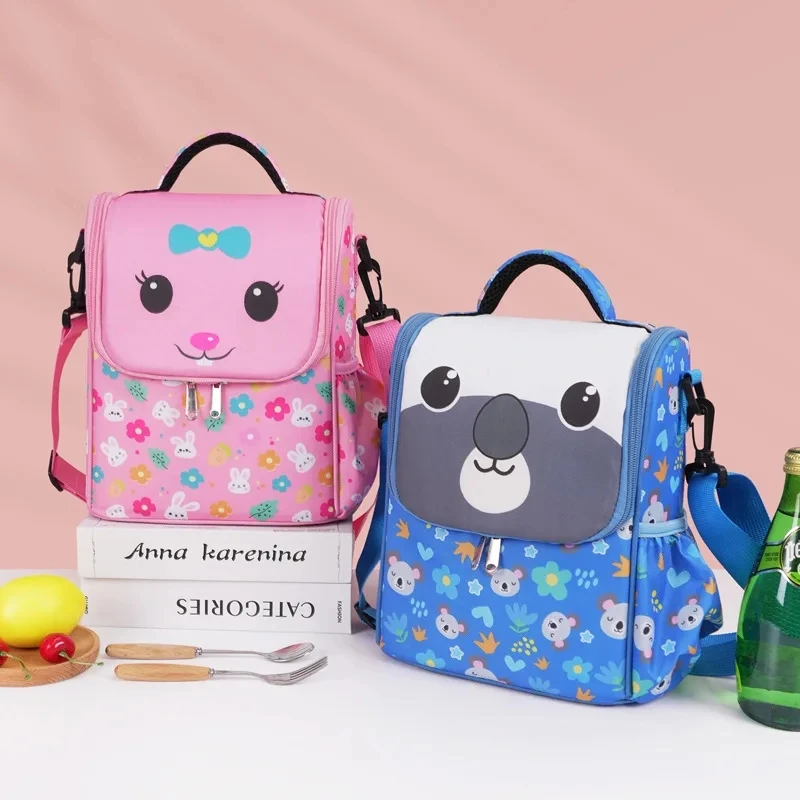 Vibrant Insulated Kids Lunch Bag for School & Outdoor Adventures