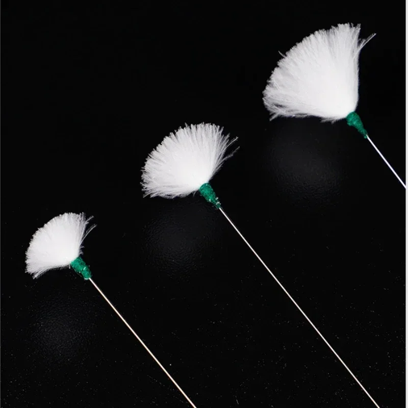 5-20PCS Goose Feather Earpick Wax Remover Curette Adult Bamboo Handle Ear Dig Tools Spoon Cleaner Stick Health Care Ear Cleaner 5