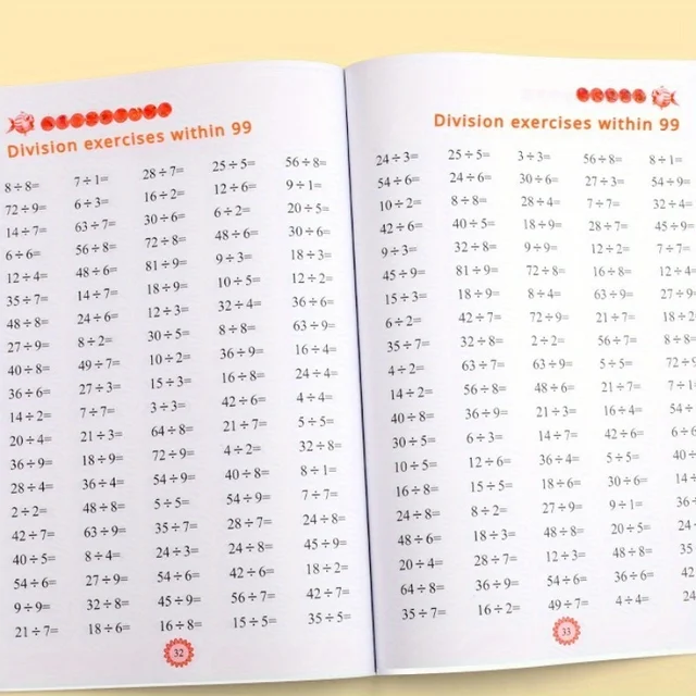 Times Tables Practice Workbook: Multiplication and Division within 99 - Exercises for Memorizing Multiplication Table math work 5
