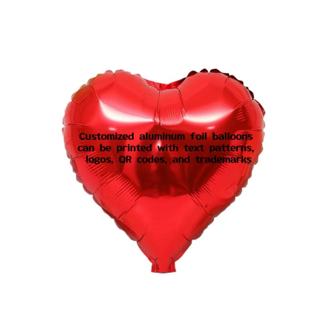 Foto Geburtstag Hochzeitstag Logo anpassen Folie Luftballons drucken Werbung Kinder Spielzeug Helium Ballon 18 "Dekoration Ballon – Detail 2