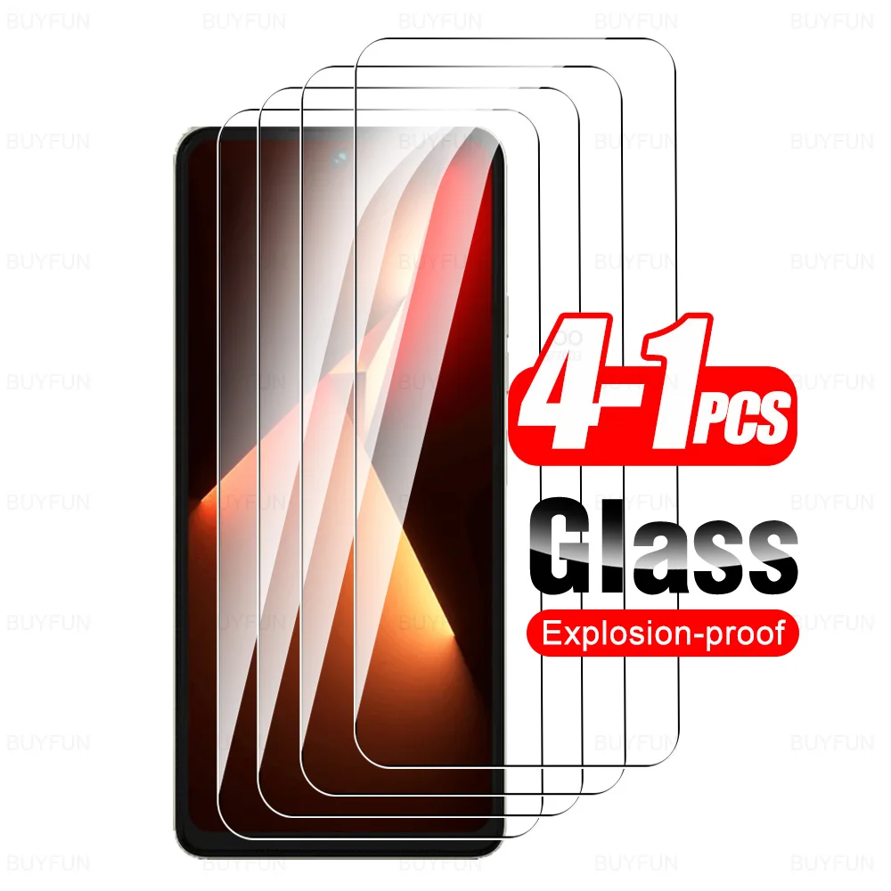 

1-4Pcs Full Cover Tempered Glass For Tecno Pova 5 4G Screen Protector Film Tecon Pova5 Pro Pova5Pro 5Pro LH7n LH8n 6.78inch 2023