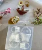 1pc Lace Hat Umbrella  Snake  Flower   3D Acrylic Mold Nail Art Decoration Nails DIY Design Silicone  Nail Art 4