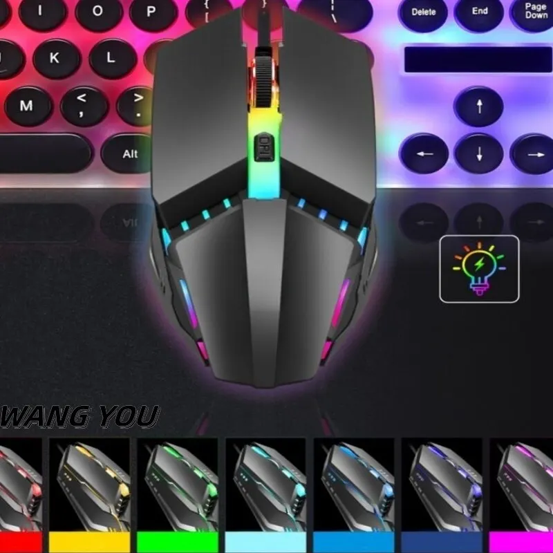 X3 Wired USB LED Luminous Game Competitive Computer Adjustable DPI Mouse For Office Lol Mobile Game gaming mouse,wired mouse
