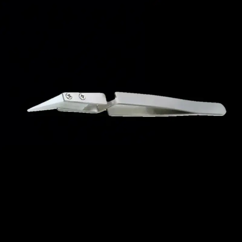 Stainless Steel Ceramic Tip Tweezers; High Temperature Resistant Tweezers; Reverse Tweezers; Anti-Magnetic and Anti-Acid Tweezer image 11