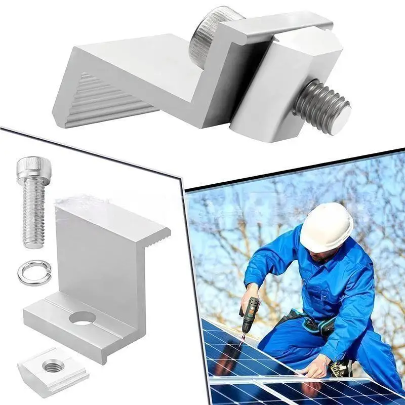 suporte solar fotovoltaico pv end clamp liga 01