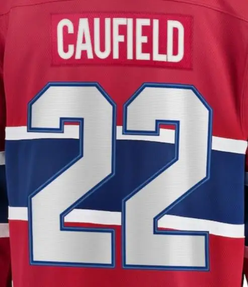 Wholesale Stitched Montreal Hockey Jersey Red Name No. 22 Cole Caufield 14 Nick Suzuki High Quality