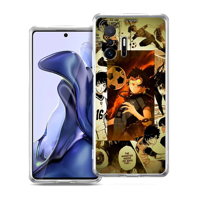 Blue Lock Anime Phone Case For Xiaomi Poco X3 NFC F3 M3 X4 X5 Pro 5G Mi 11  Lite Ultra 11T 11X 12 12T Pro 11i Soft Clear Cover