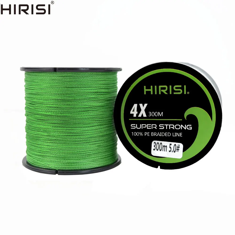 

300m Braided Carp fishing line 4 strands PE Material Super strong Japan Material Green color